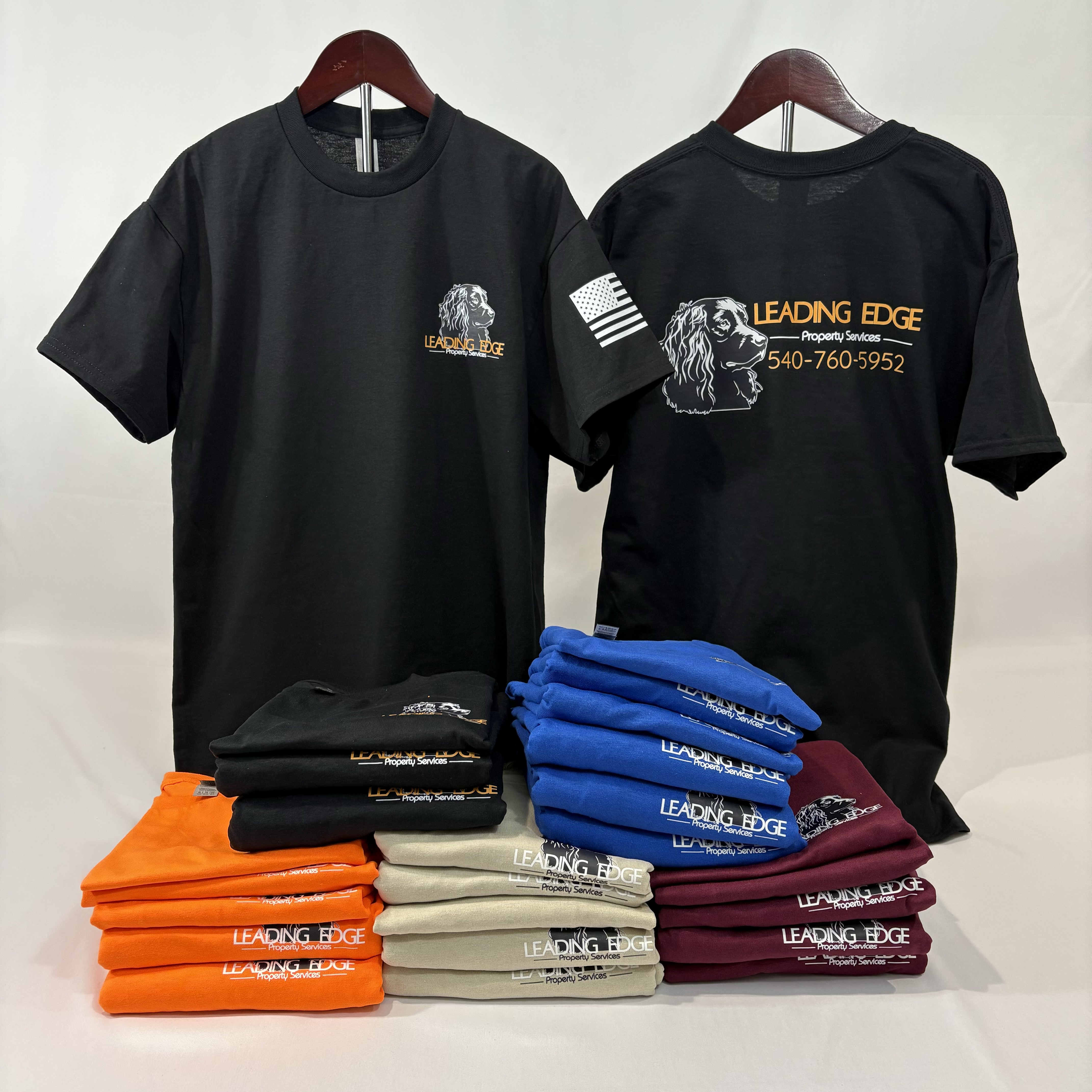 Leading Edge Short Sleeve T-Shirt | Custom Business Apparel | Logo