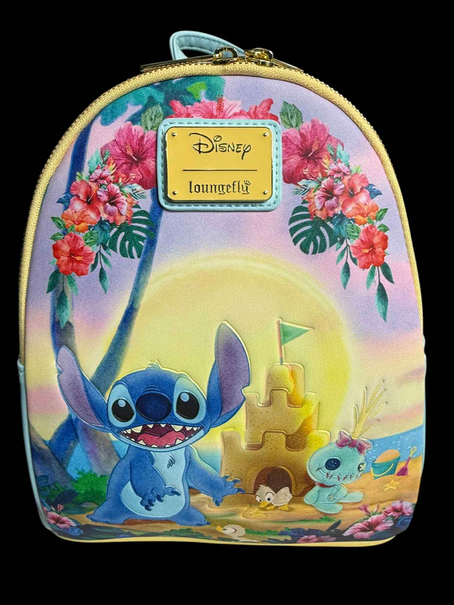 Loungefly Disney Lilo & Stitch Beach Scene Mini Backpack  display picture 2