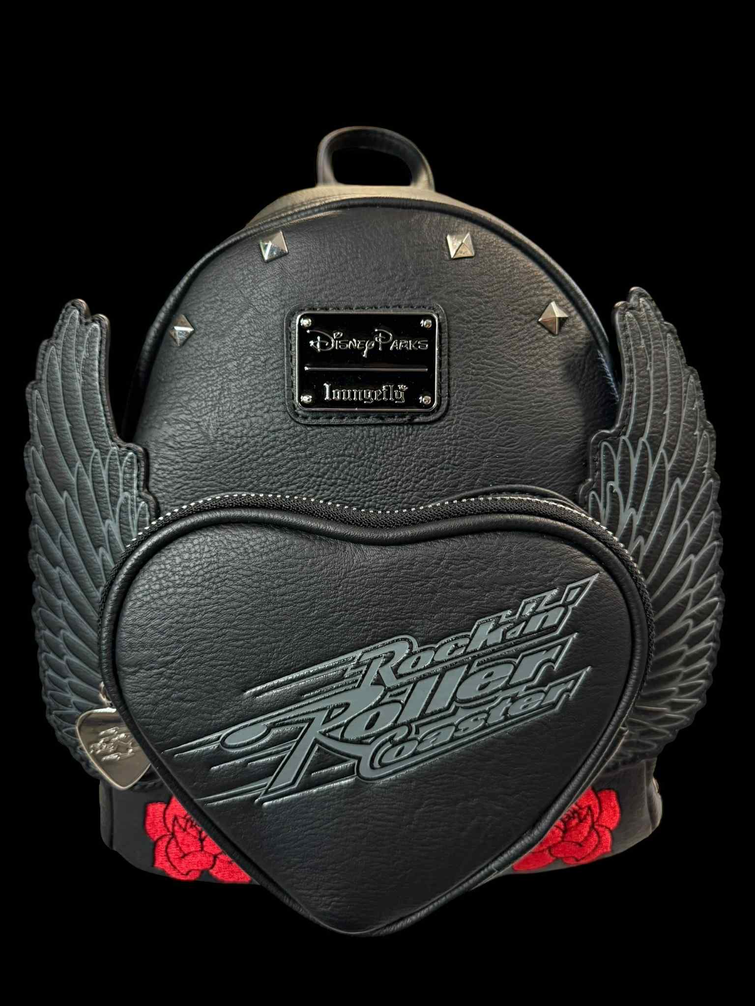 Loungefly DisneyParks Rock N Rollercoaster bag Disney Parks Rockin Roller Coaster Loungefly | Mercari main image 4