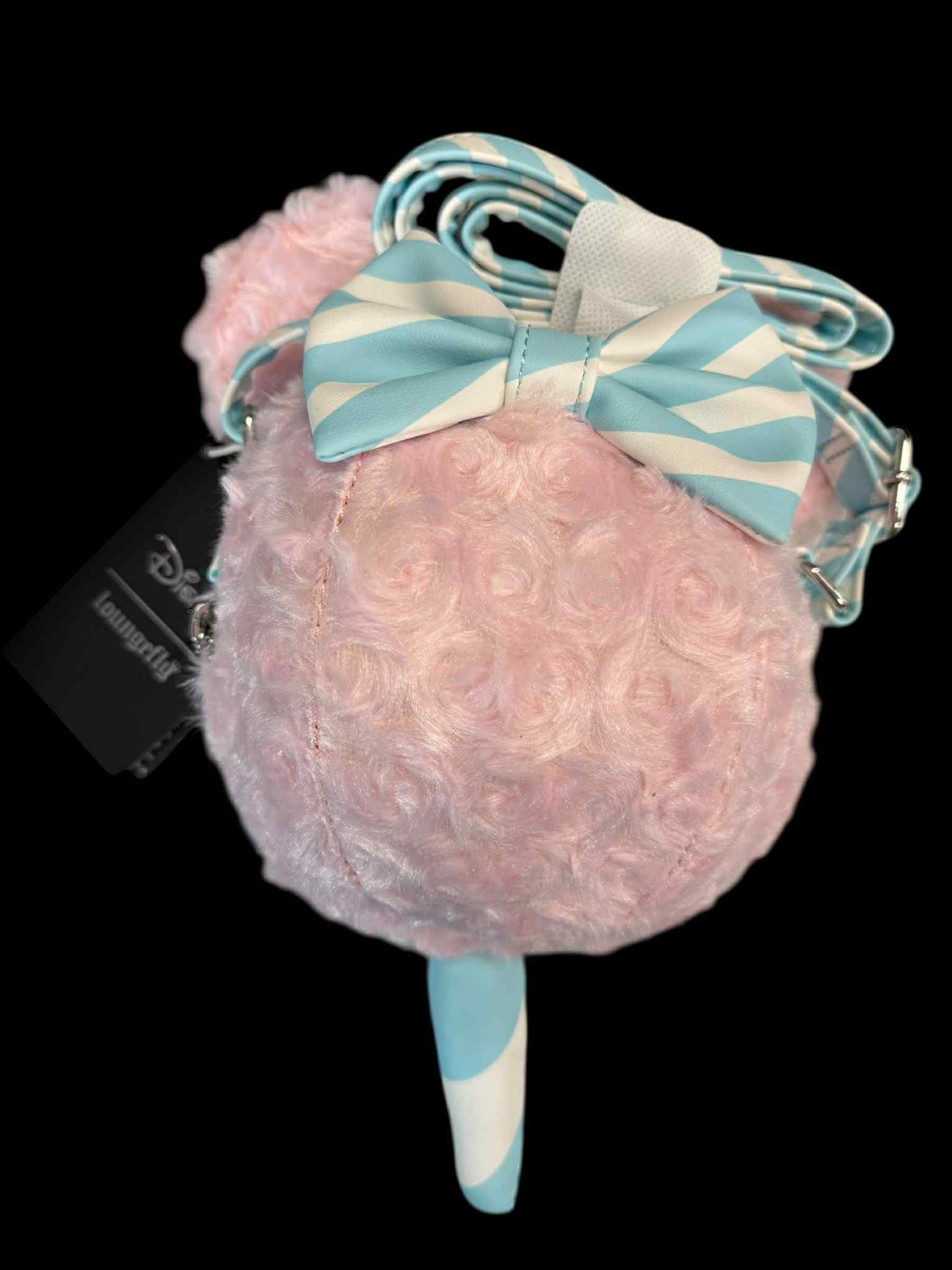 Loungefly Disney Minnie Mouse Figural Cotton Candy Crossbody 