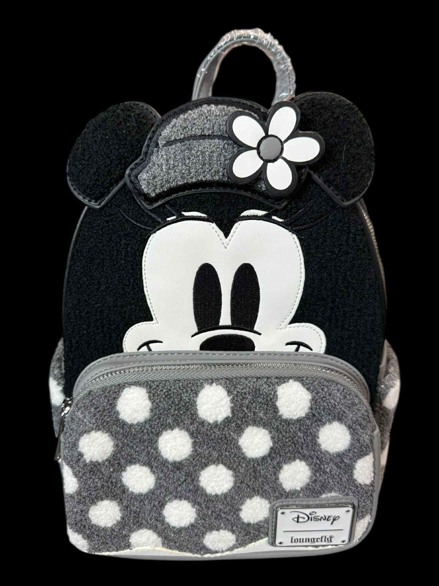 Loungefly Disney Minnie Black n White Polka Dots Mini 