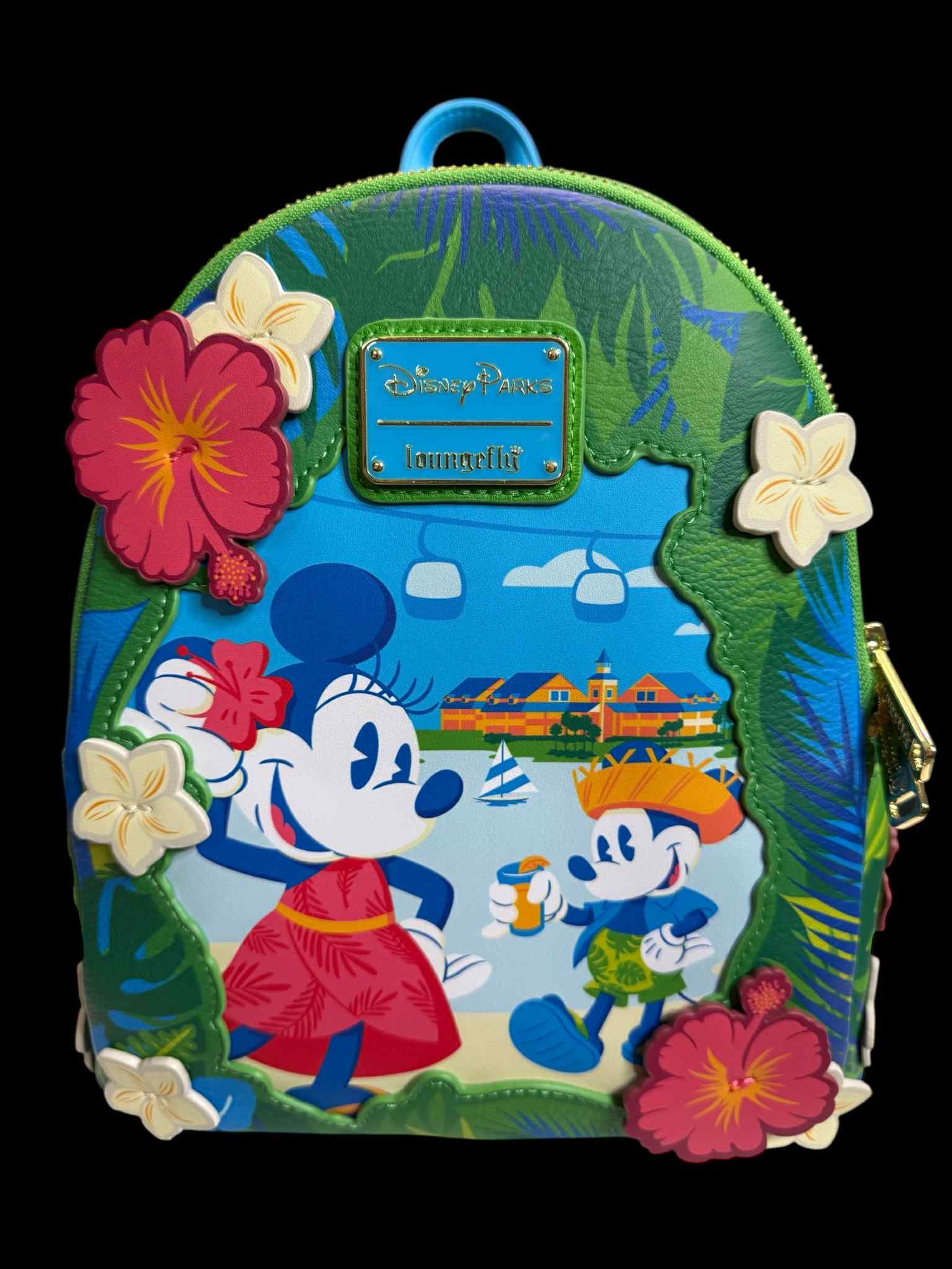 Loungefly Disney Parks Caribbean Beach Resort Mickey Minnie 