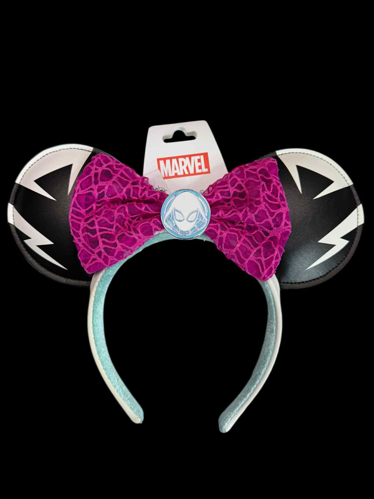 Spider Gwen/Ghost Spider Minnie Ears Headband Disney spider gwen ghost spider ears Like new | Mercari main image 2