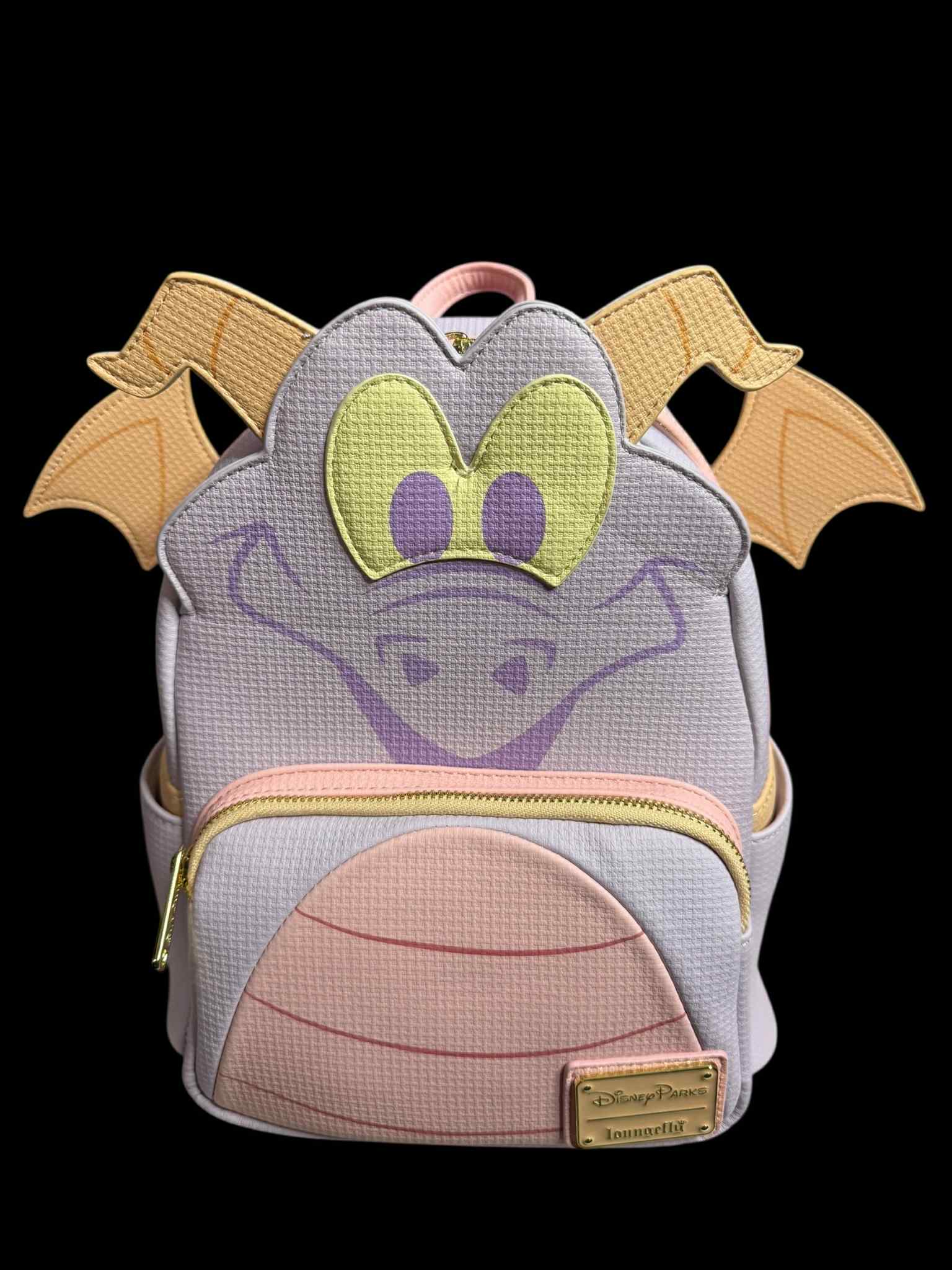 figment mini backpack Loungefly Disney Parks Epcot Pastel Collection Figment Cosplay Mini Backpack
