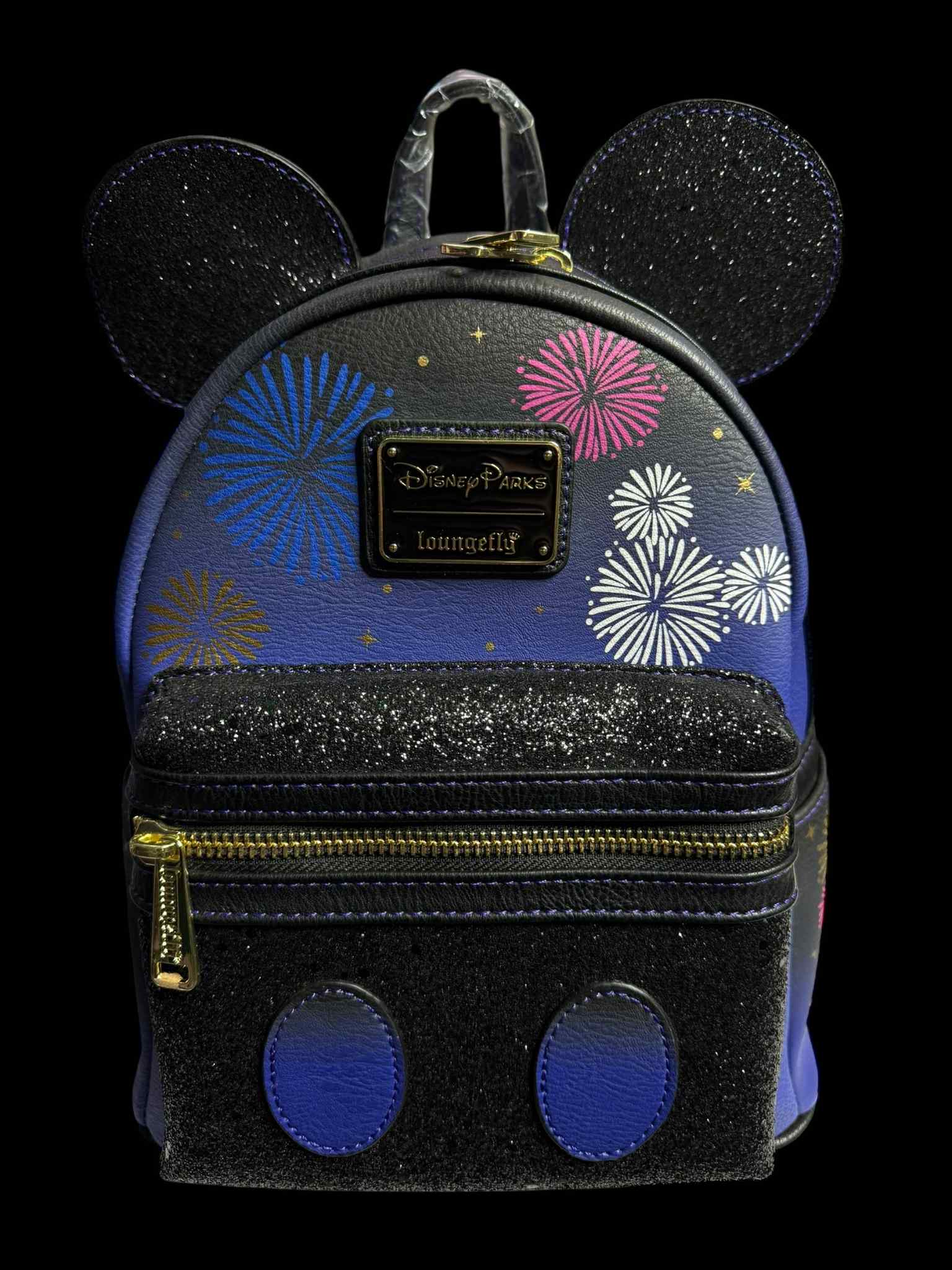 Loungefly Mickey Mouse Main Attraction Fireworks 50th Anniversary Mini Backpack Disney Mickey Mouse Main Attraction Fireworks 50th Loungefly  main image 3