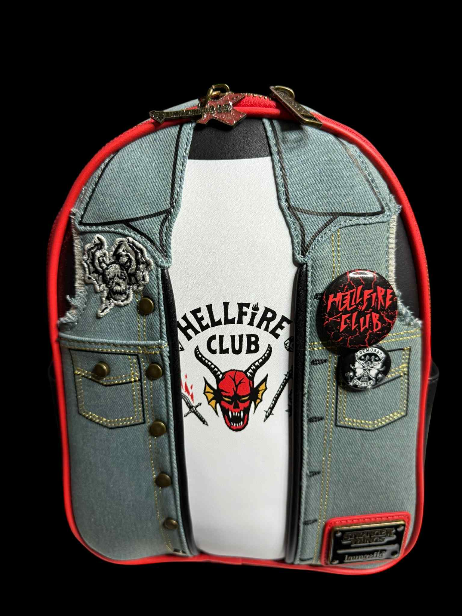eddie munson mini backpack Great Eastern Entertainment Stranger Things S4 Chrissy wake up! I DO