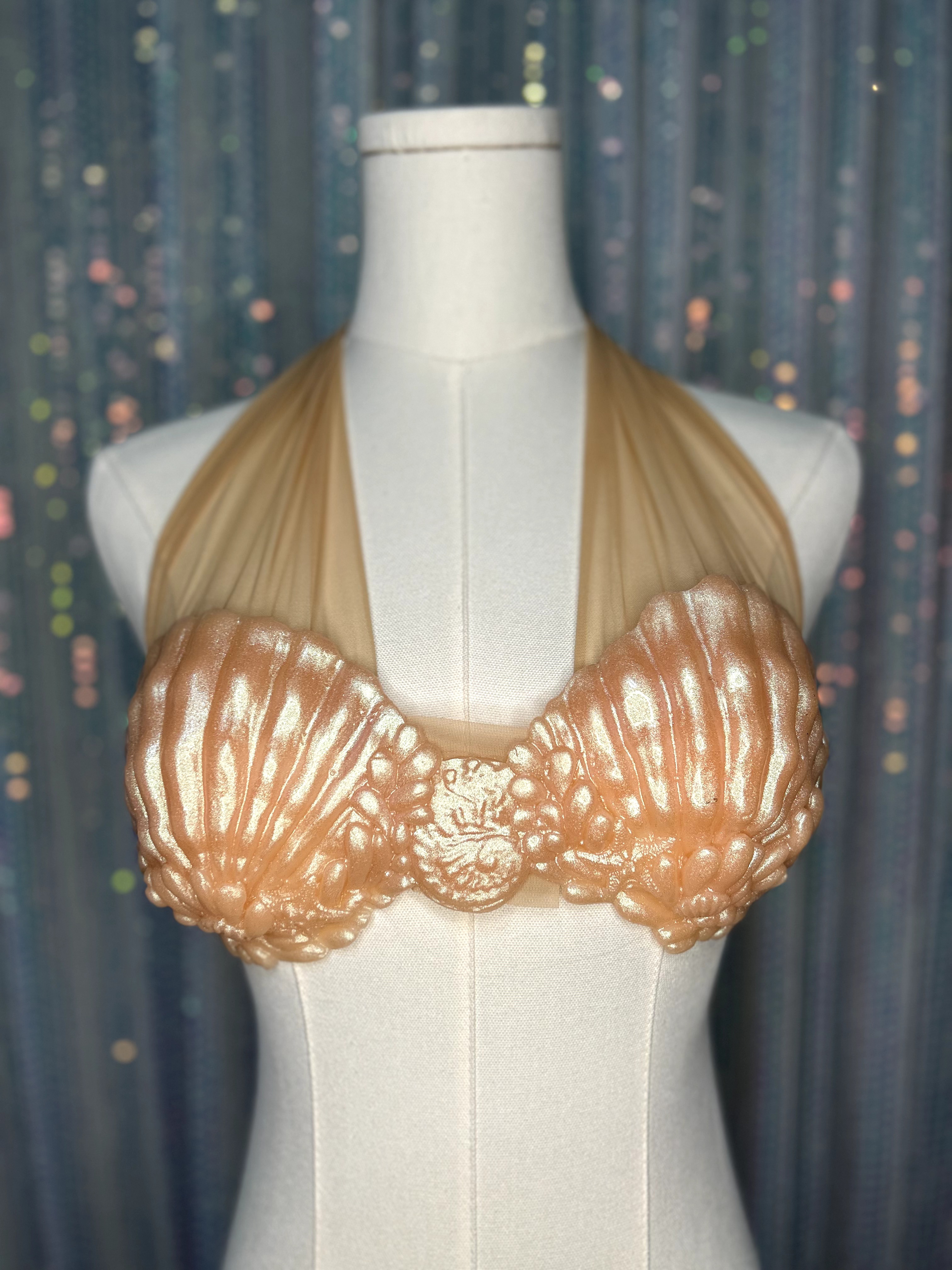 Sunrise Shell Top -Just Peachy -M Mermaid Kariel Stylish
