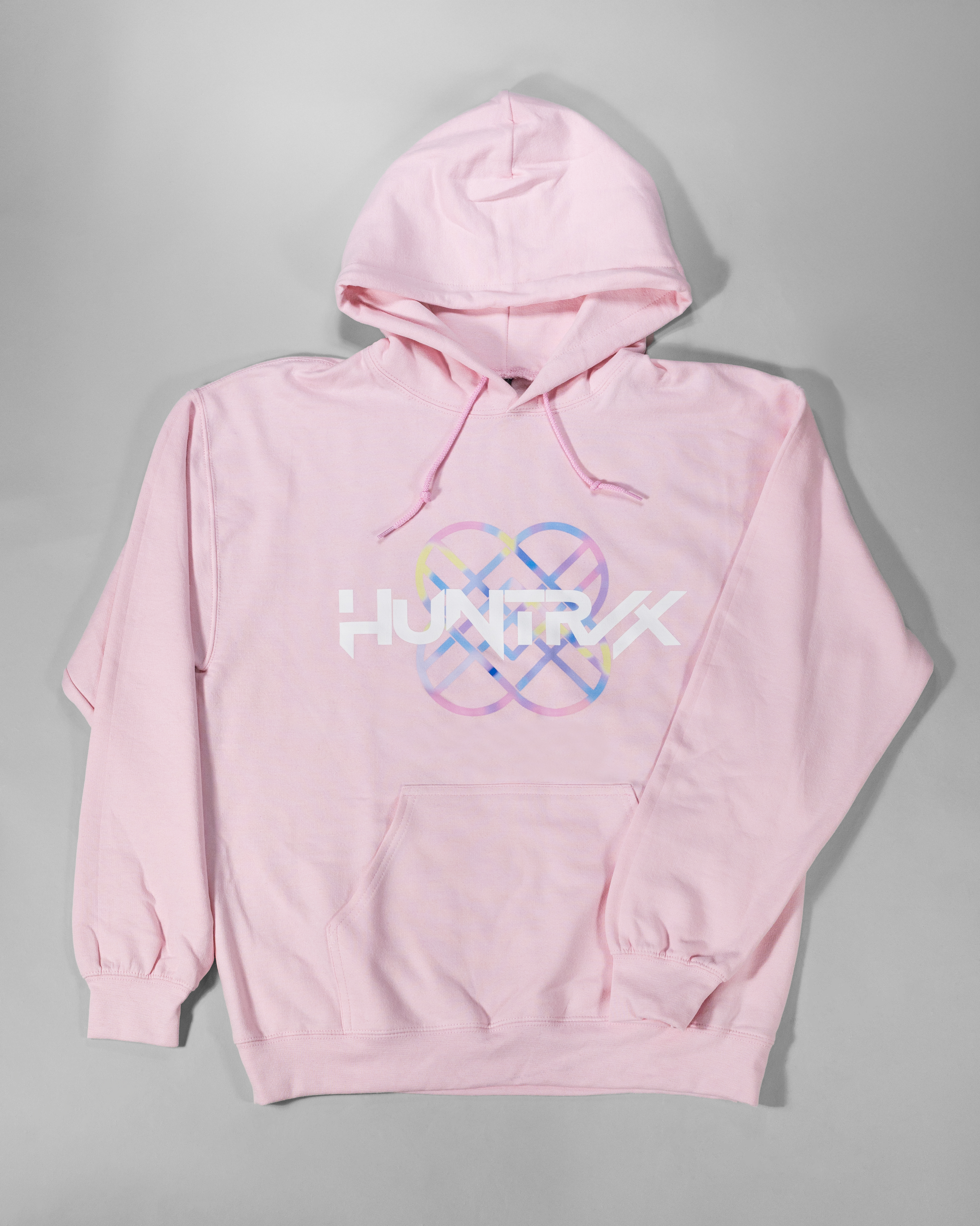 Kpop Demon Hunters Huntrx Light Pink Pullover Hoodie Gildan