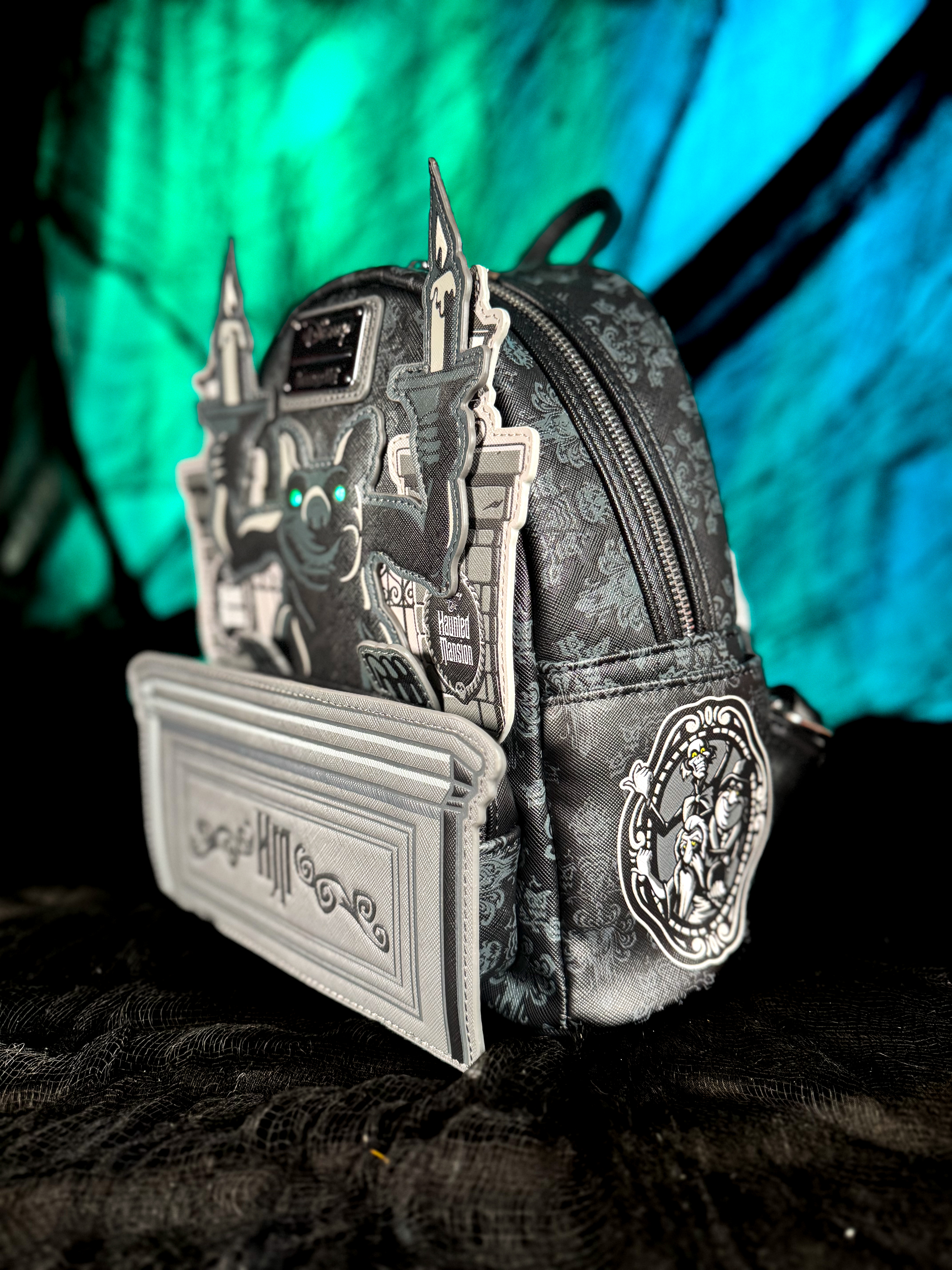 Disney Haunted Mansion Gargoyle Loungefly Mini Backpack Discover the Loungefly Disney Haunted Mansion Gargoyle Mini  main image 3