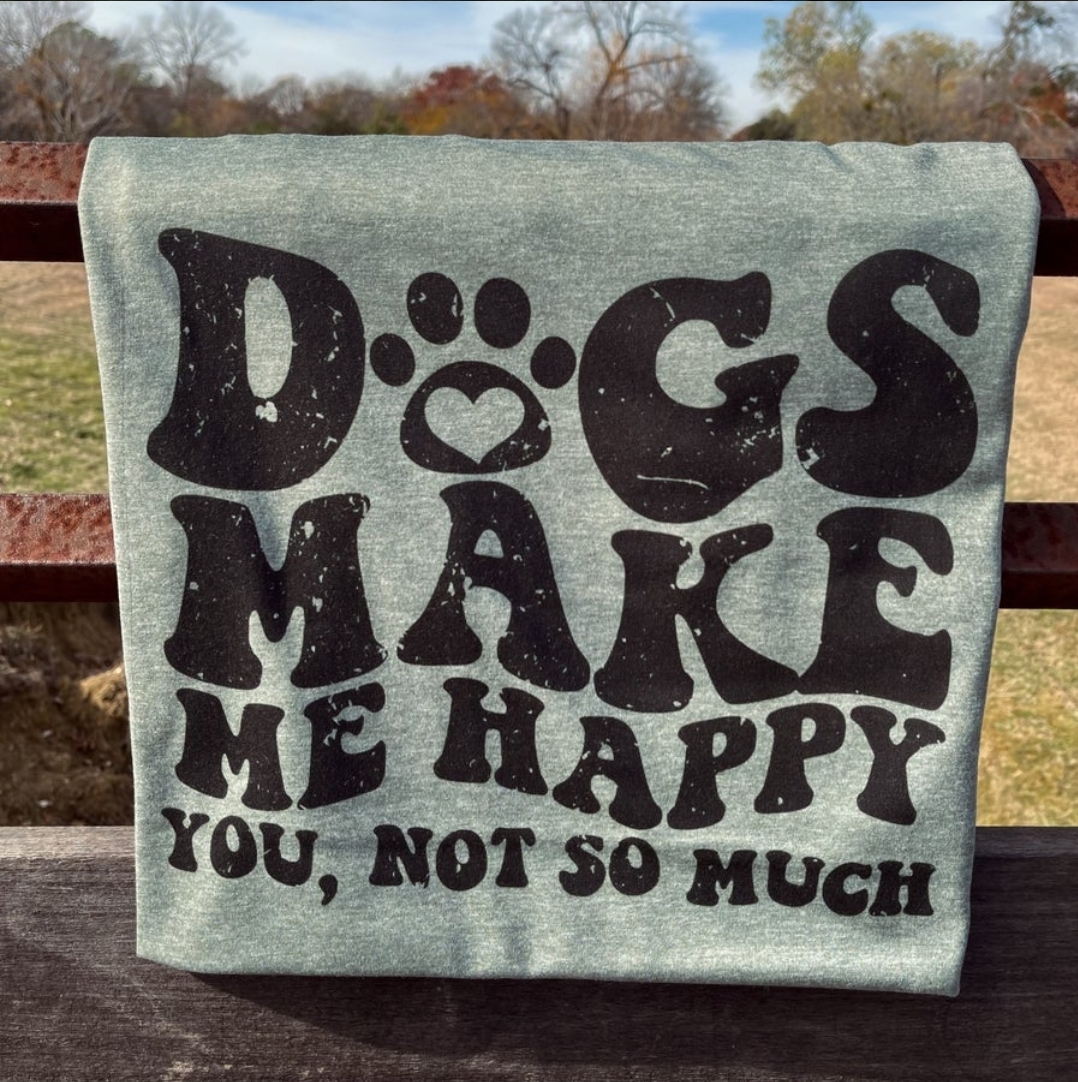 Dogs make me happy (Softystyle)