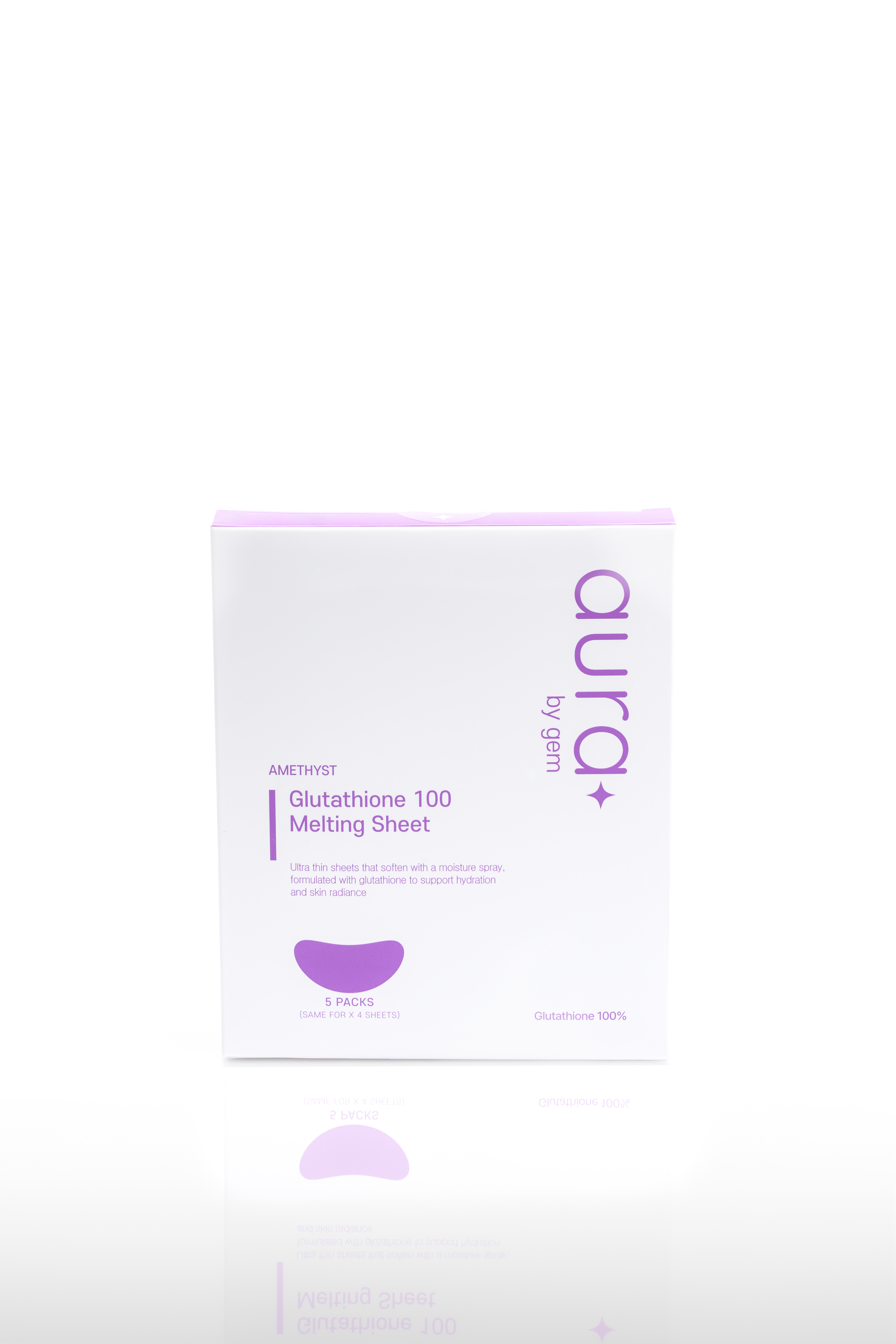 glutathione 100 Aura By Gem Glutathione 100 Melting Sheet