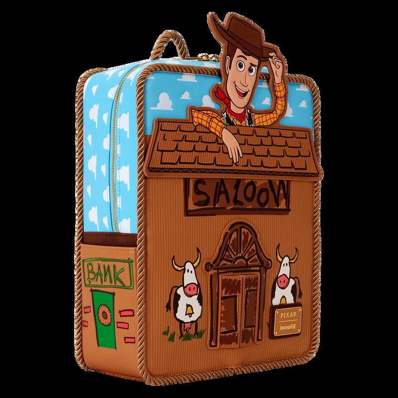 Toy Story 30th Anniversary Woody Saloon Mini Backpack  display picture 1