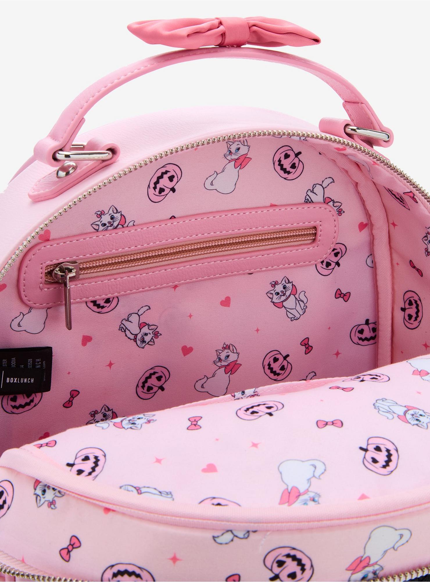 Disney The Aristocats Marie Halloween Pink Mini Backpack  display picture 2