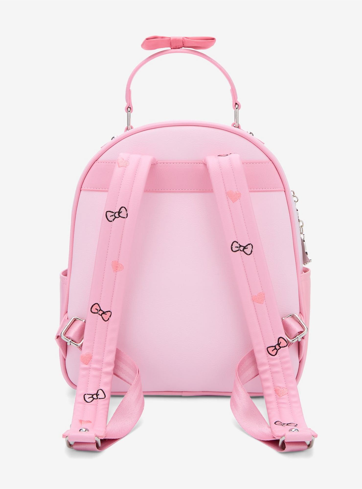 Disney The Aristocats Marie Halloween Pink Mini Backpack  display picture 3