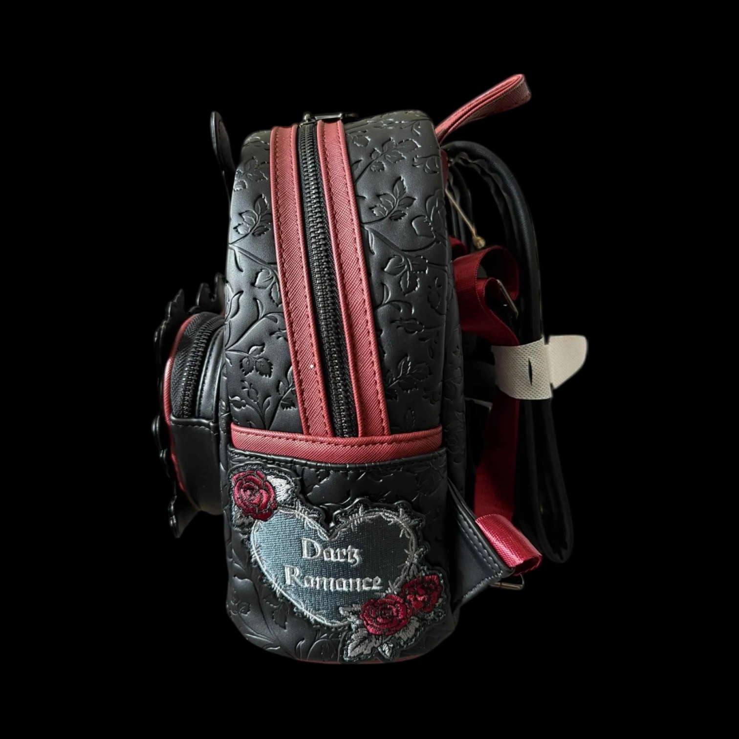 black leather canvas caravan backpack Field Green crossbody bag target Color:NERO Durable Backpack School Bags or on day hikes
