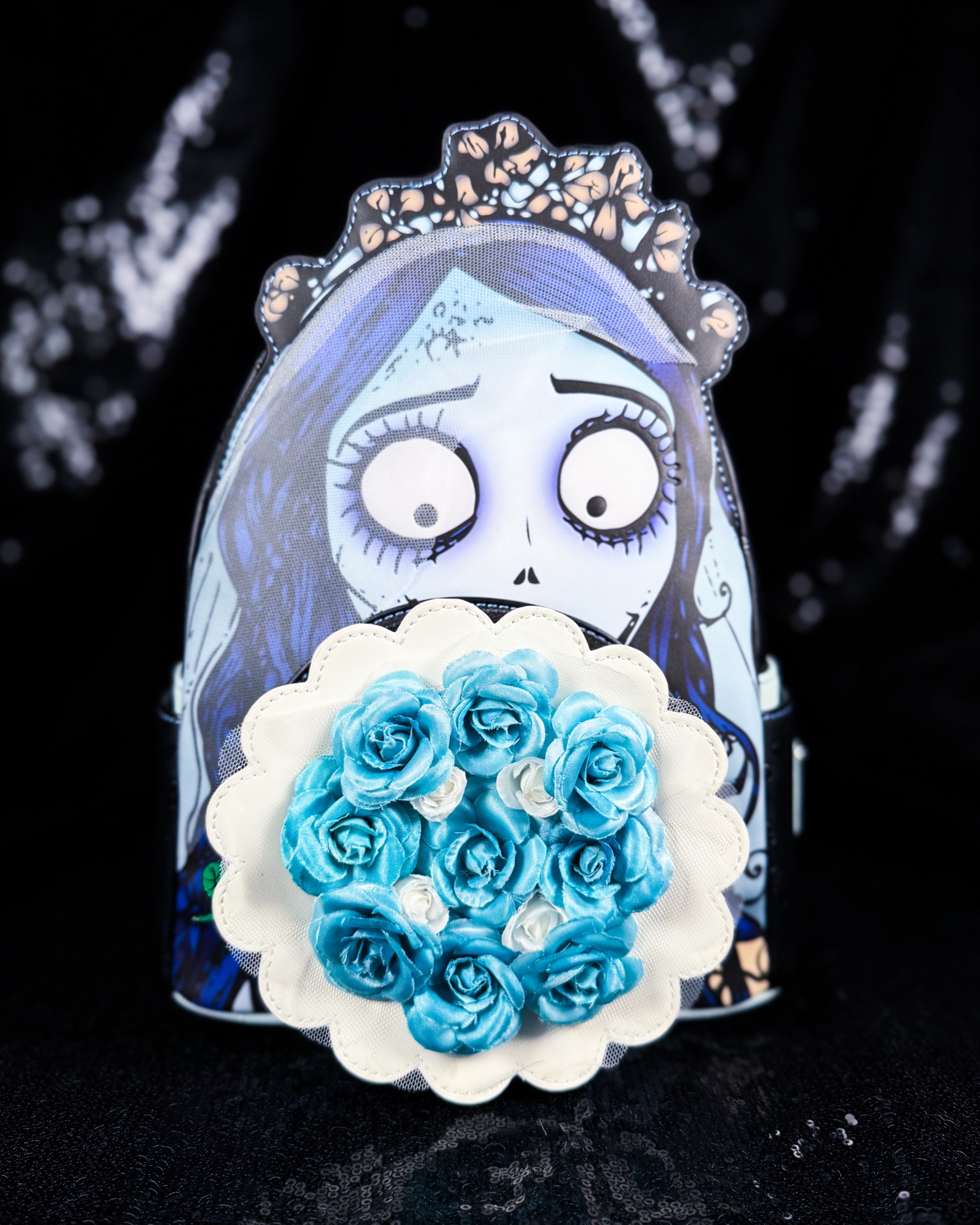 Corpse Bride Emily Bouquet Mini Backpack loungefly | Cordy's
