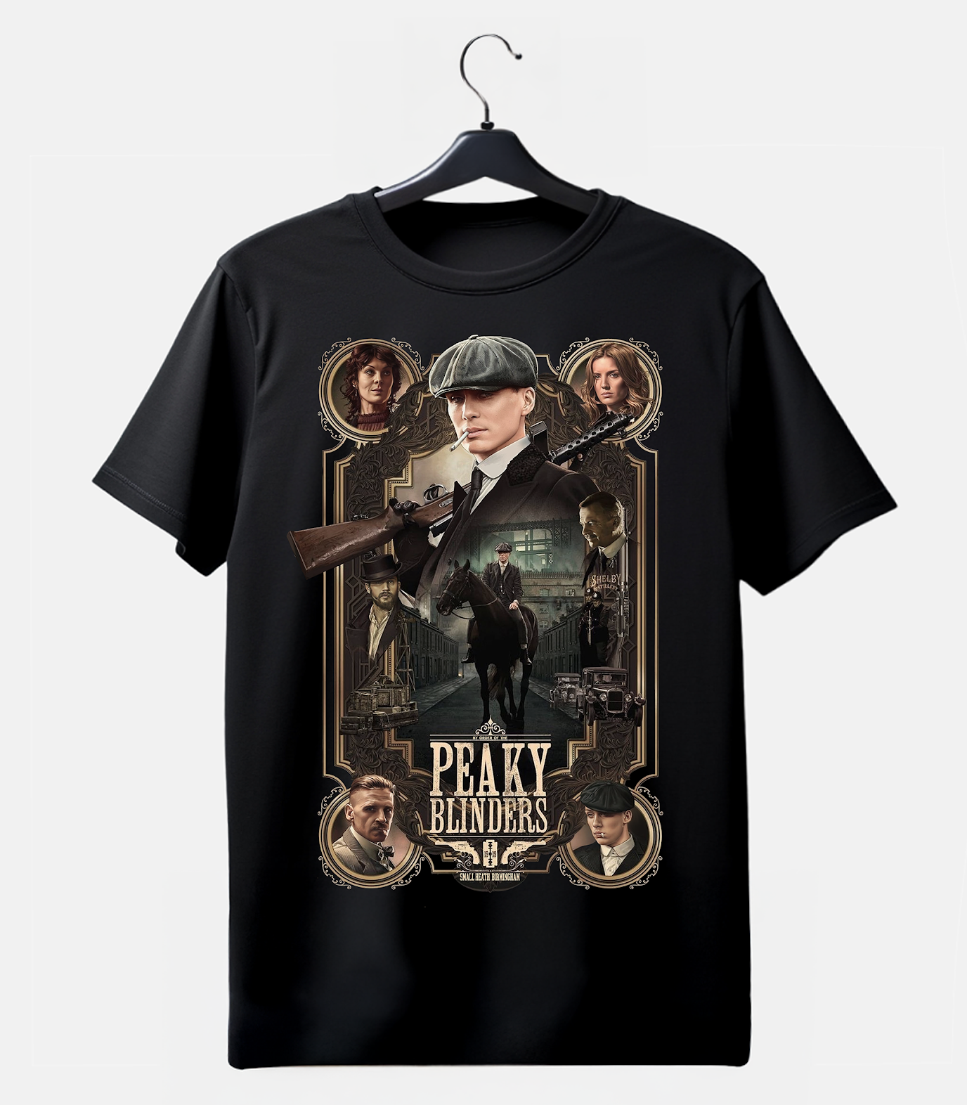 T-Shirt Peaky Blinders poster black | Cordy's Corner - Loungefly