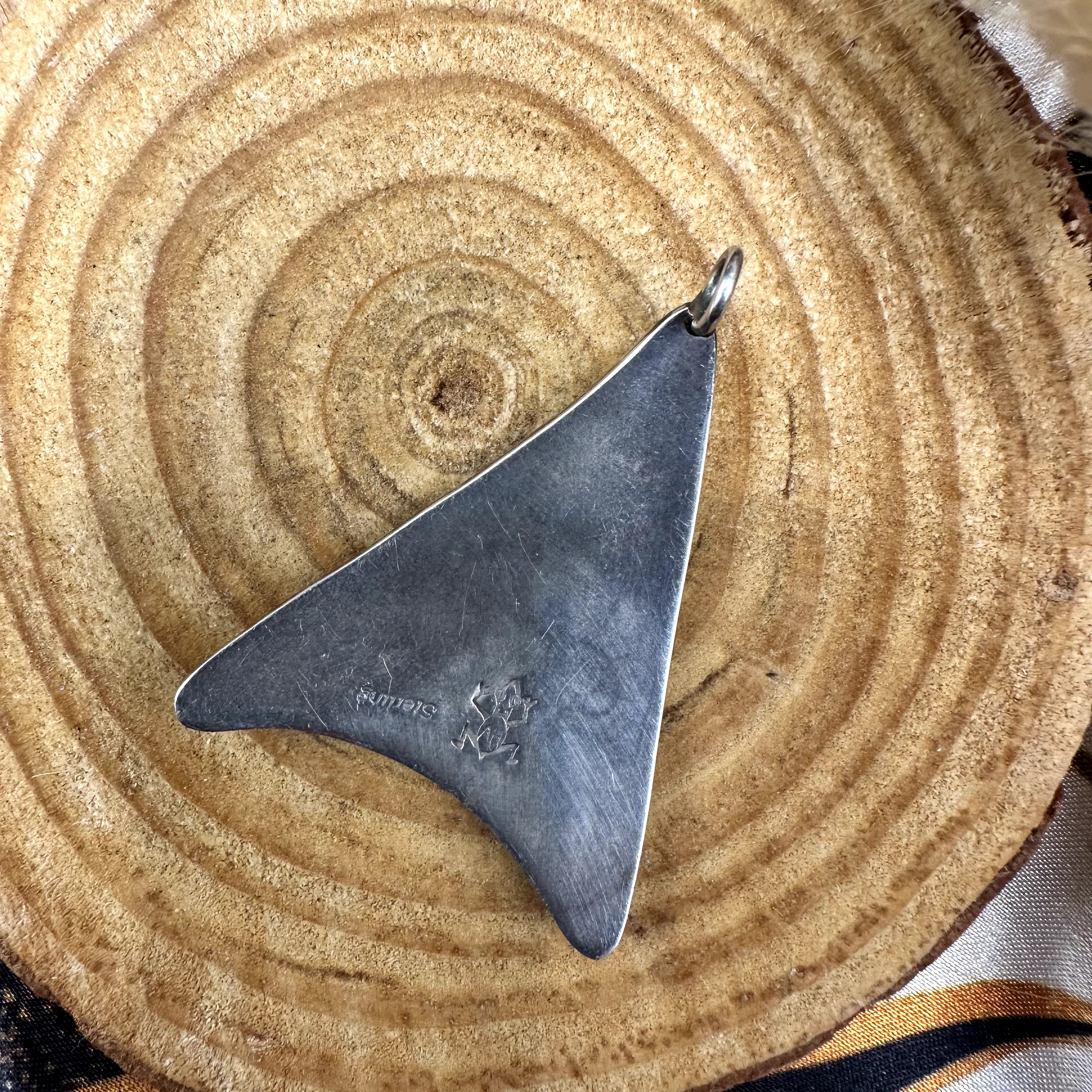 Sterling Hopi Pendant by Aaron Honanie | Tradition Turquoise Co