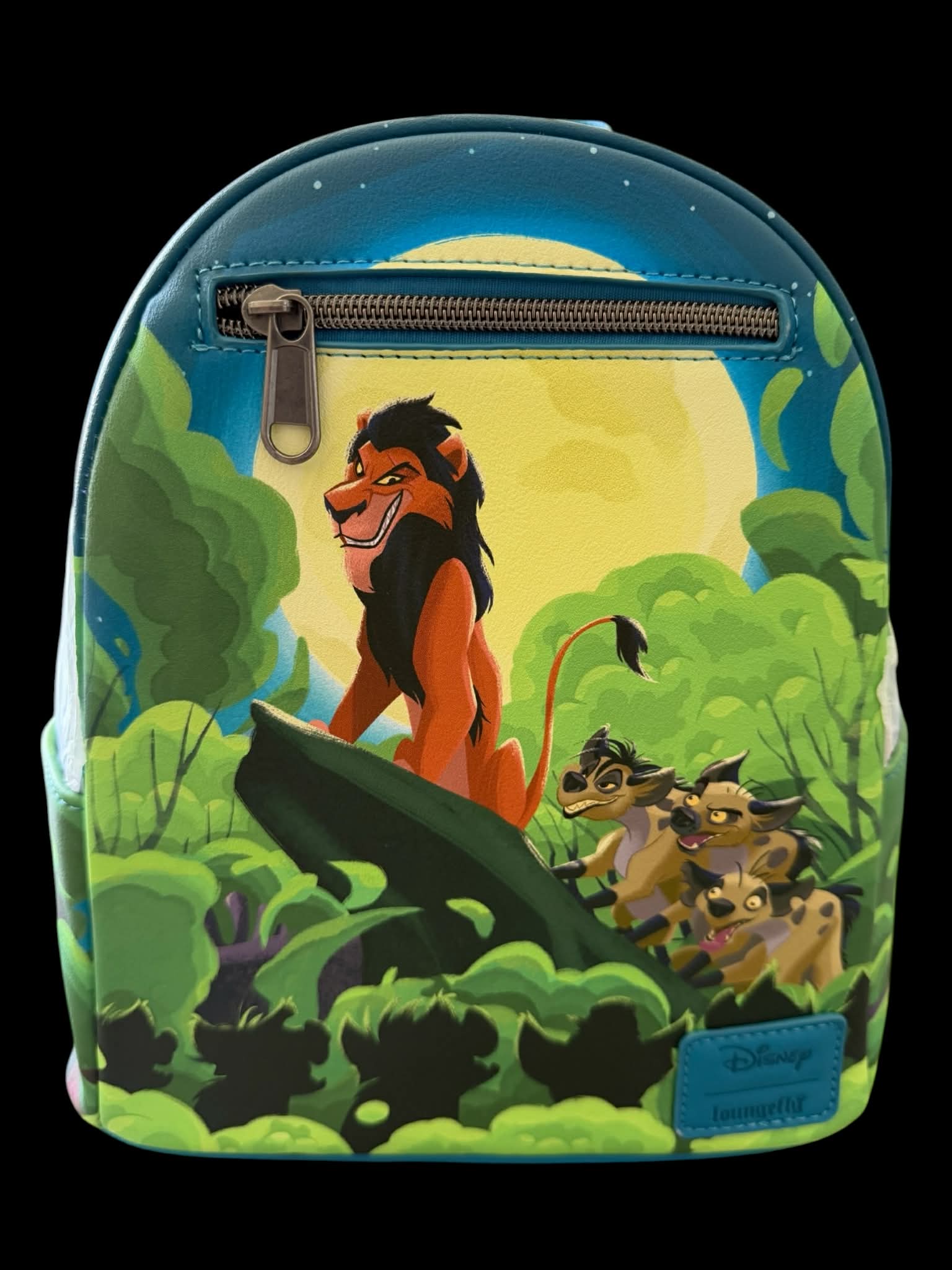 Loungefly Disney Lion King Scar “Be Prepared” glow in the dark mini backpack NEW Loungefly Lion King - Scar Glow in the Dark Mini Backpack  main image 2
