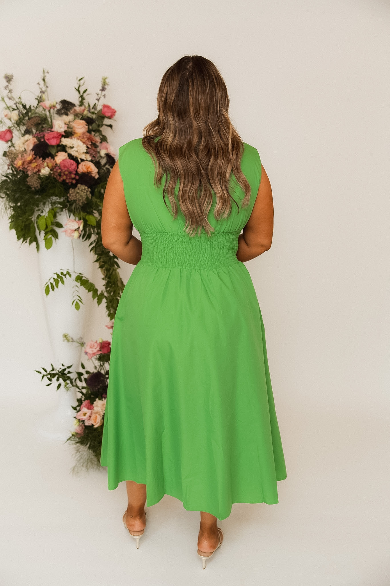 knee length dresses for ladies Atlas Midi Dress