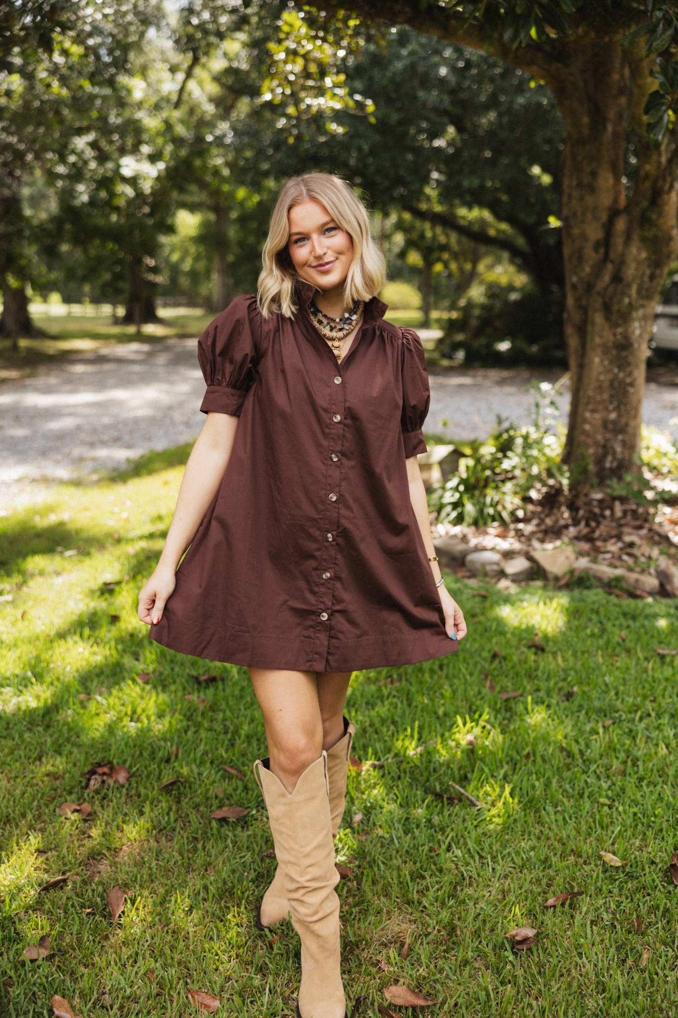 brown entro dress Teal Dress Sash 2026 Hot New Arrivals Color:white carrying you from the