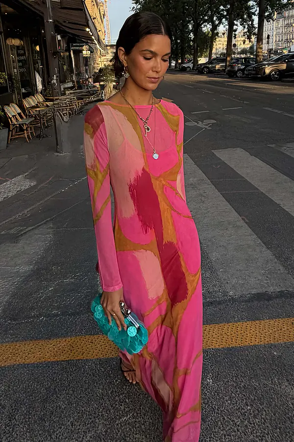 entro hot pink dress Sweet 16 Dresses